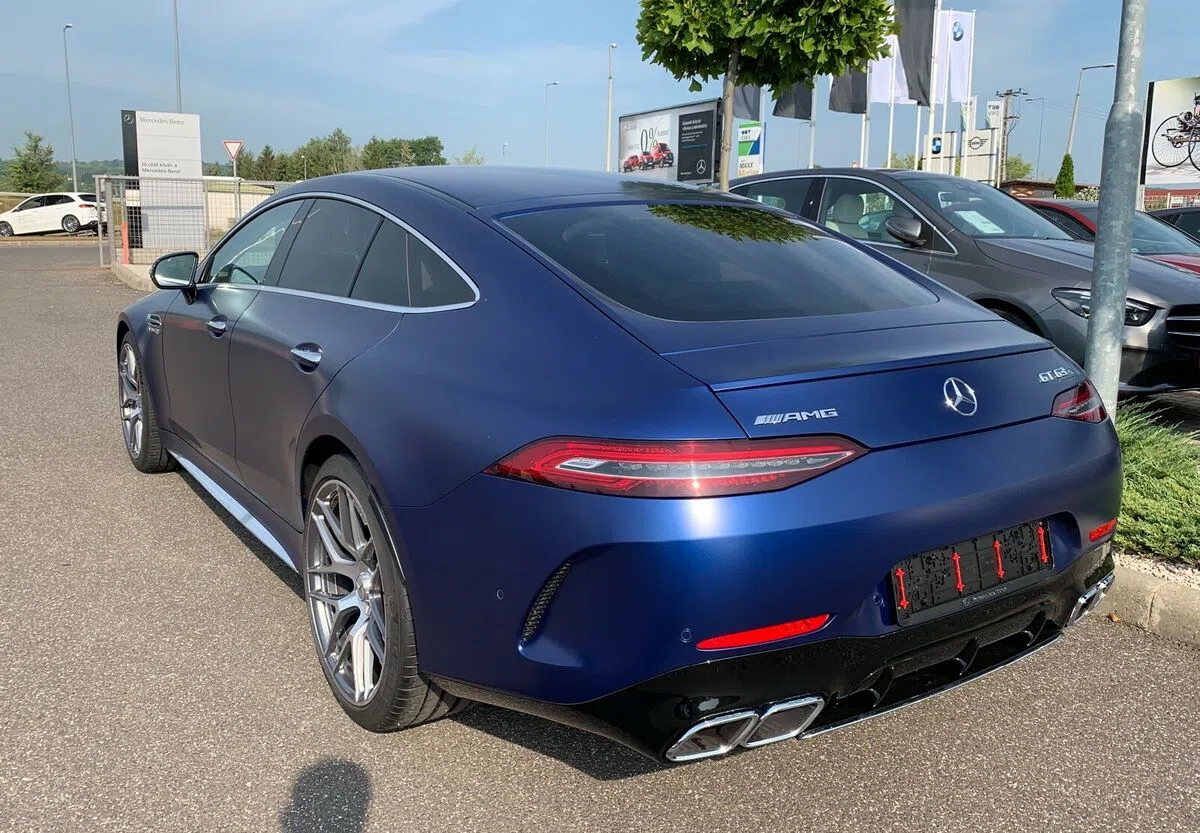 2019 Mercedes-AMG GT 63 S 4Matic+ for sale, exterior, Blau Metallic