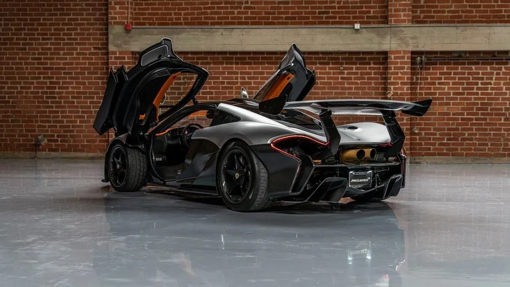 2014 McLaren P1 for sale, exterior, Satin Supernova Silver