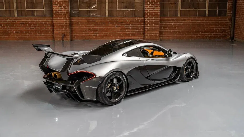 2014 McLaren P1 for sale, exterior, Satin Supernova Silver