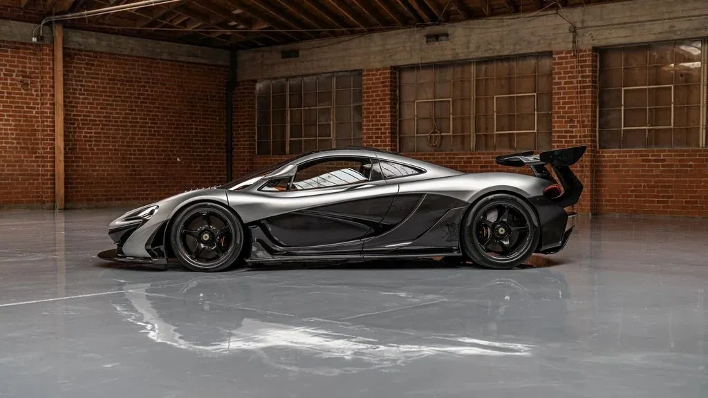 2014 McLaren P1 for sale, exterior, Satin Supernova Silver