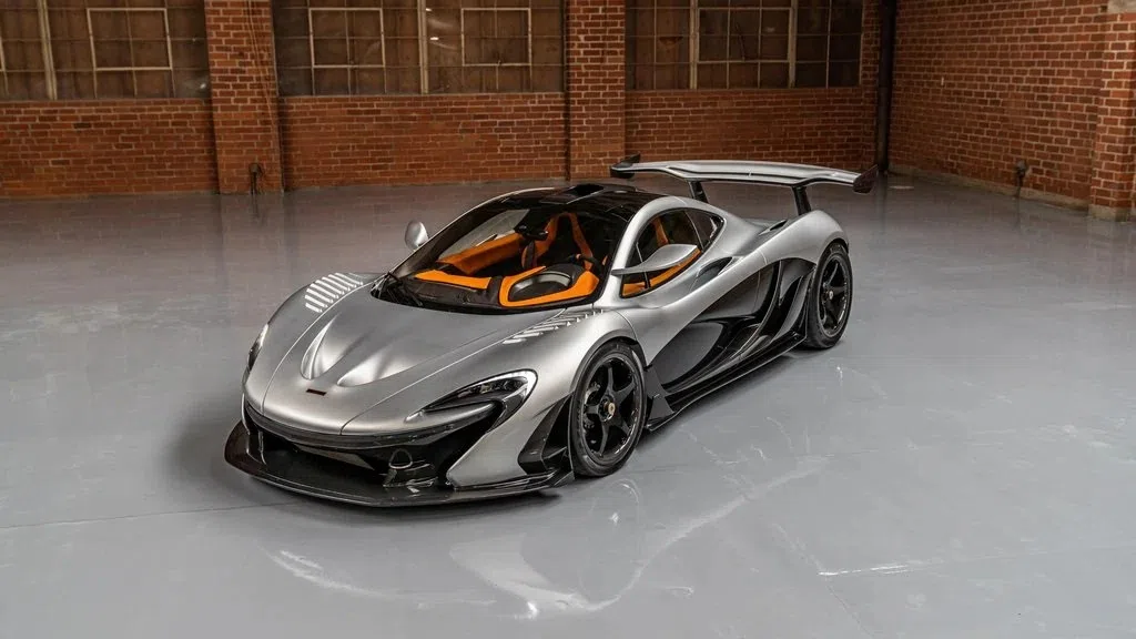 2014 McLaren P1 for sale, exterior, Satin Supernova Silver