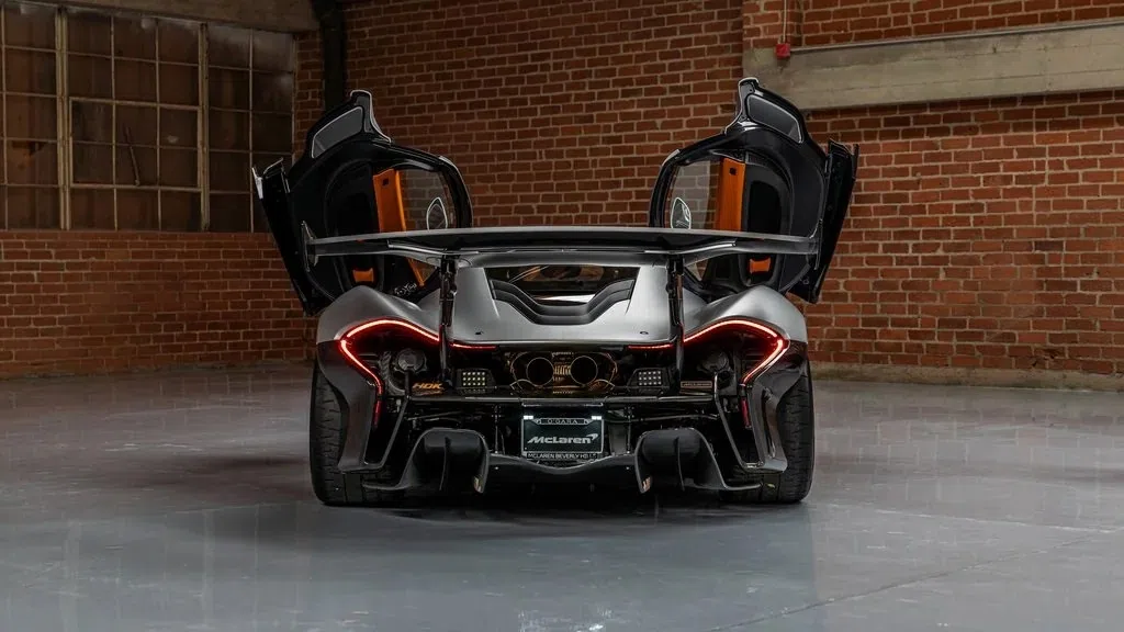 2014 McLaren P1 for sale, exterior, Satin Supernova Silver