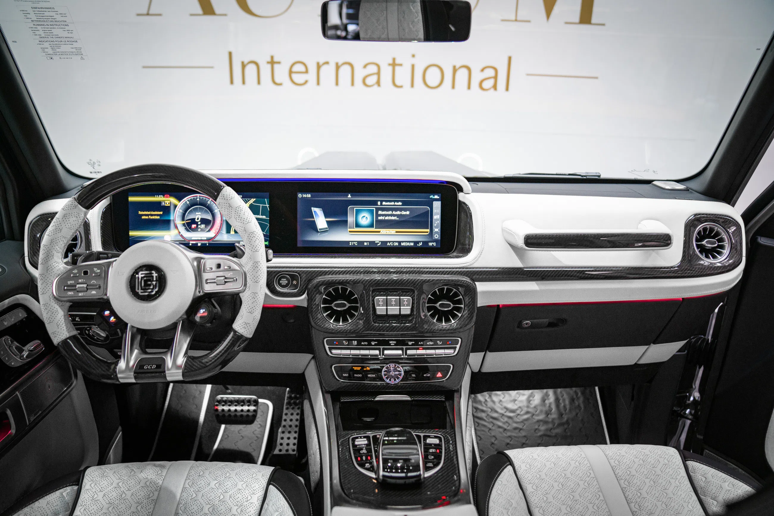 2024 Mercedes-Benz G 63 AMG GCD 920 interior, dashboard