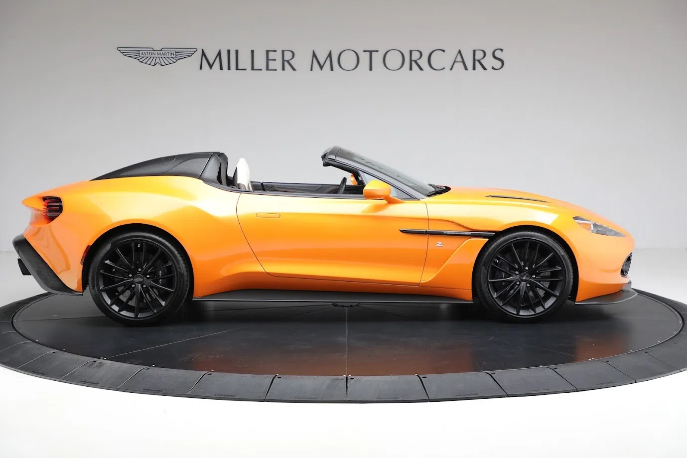 2018 Aston Martin Vanquish Zagato Speedster for sale, exterior, Cayucos Orange