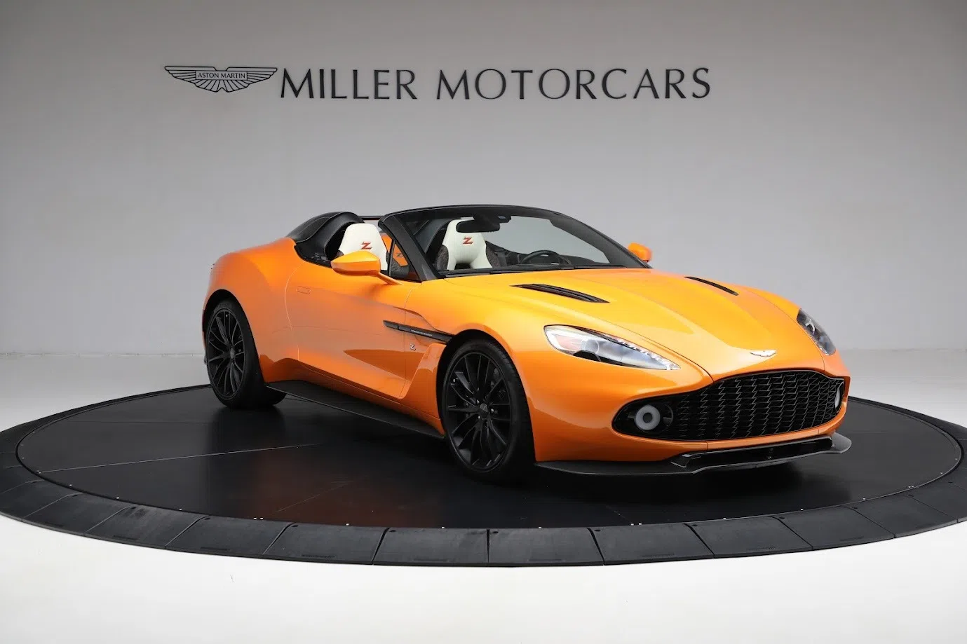 2018 Aston Martin Vanquish Zagato Speedster for sale, exterior, Cayucos Orange