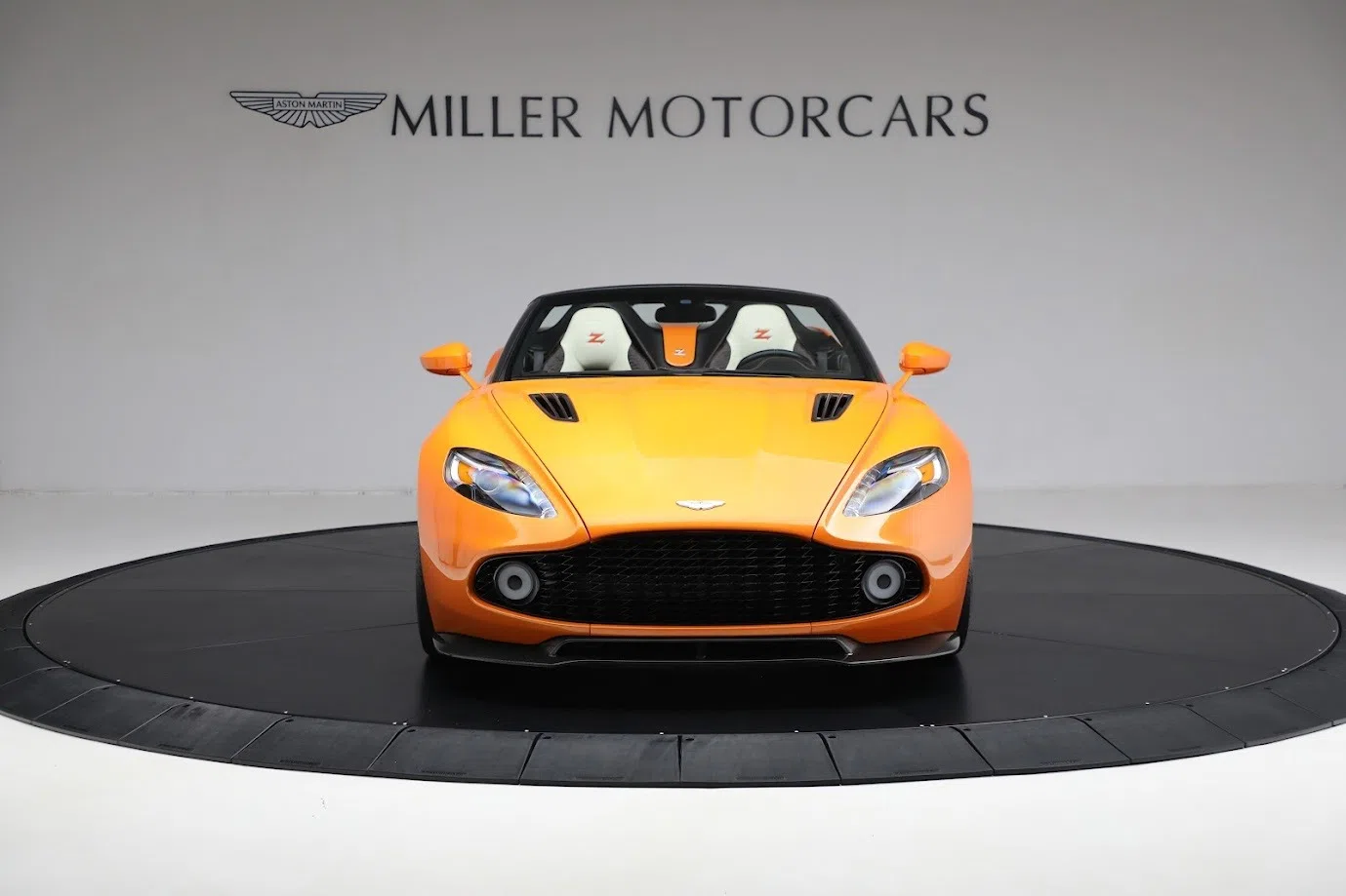 2018 Aston Martin Vanquish Zagato Speedster for sale, exterior, Cayucos Orange