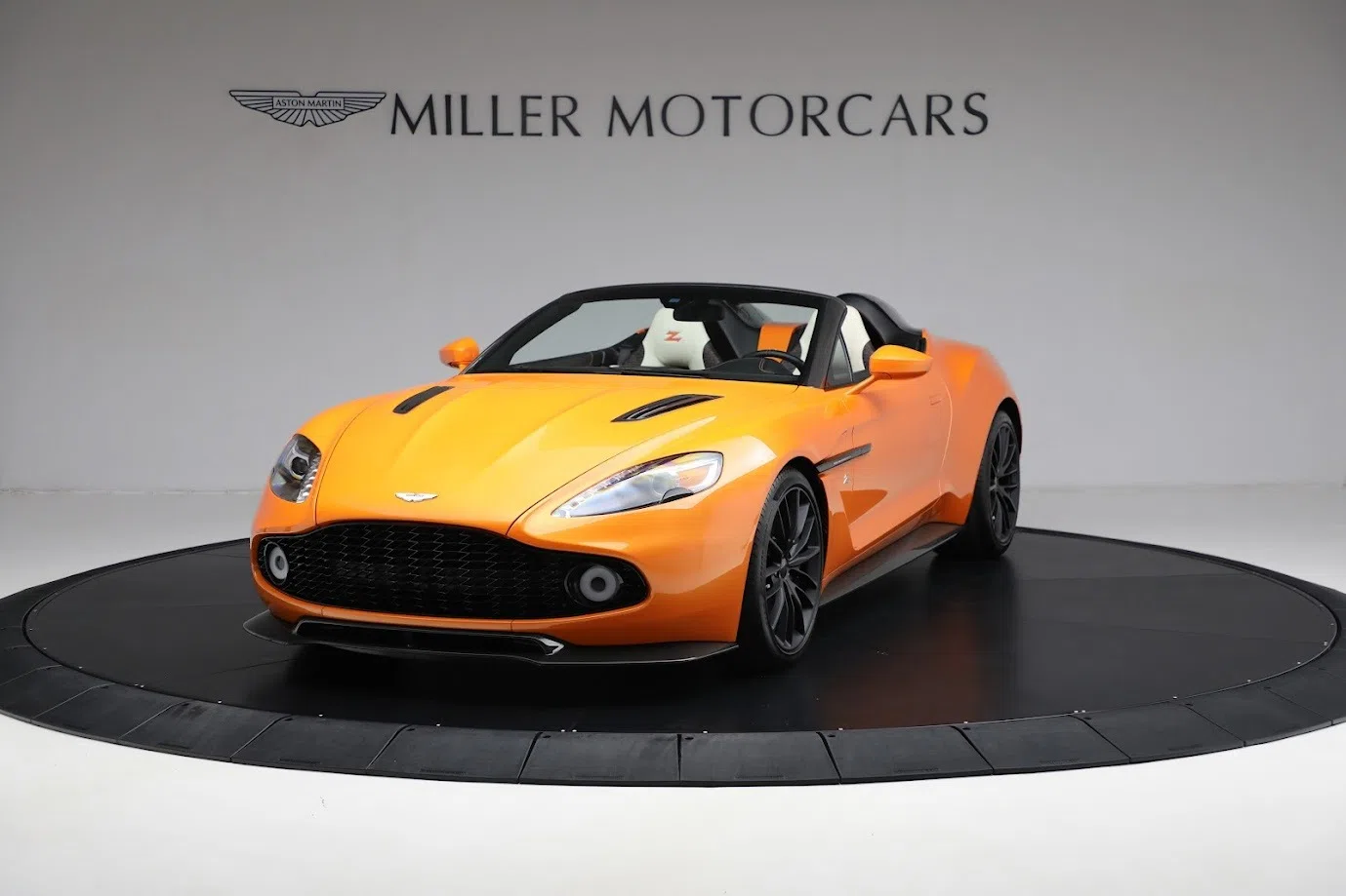2018 Aston Martin Vanquish Zagato Speedster for sale, exterior, Cayucos Orange
