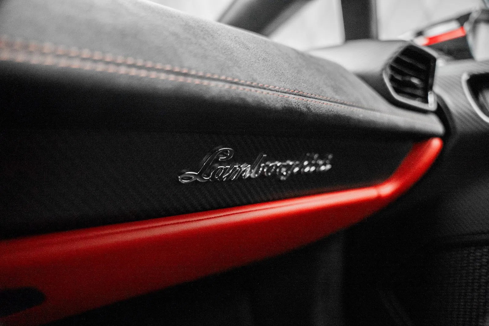 2024 Lamborghini Huracán Tecnica 60 Years Anniversario "1 of 60" Limited Edition interior, door sill
