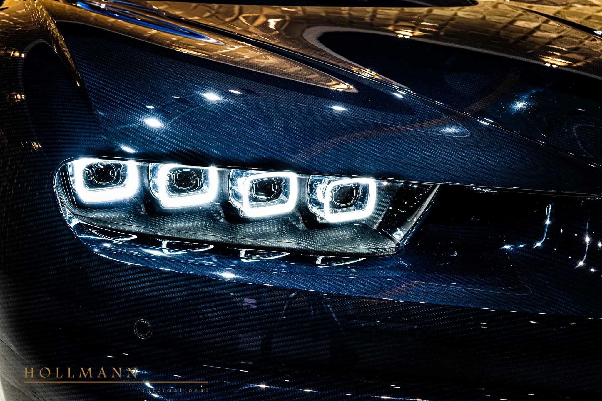2021 Bugatti Chiron 110 ans for sale, exterior, Blue Royal Carbon