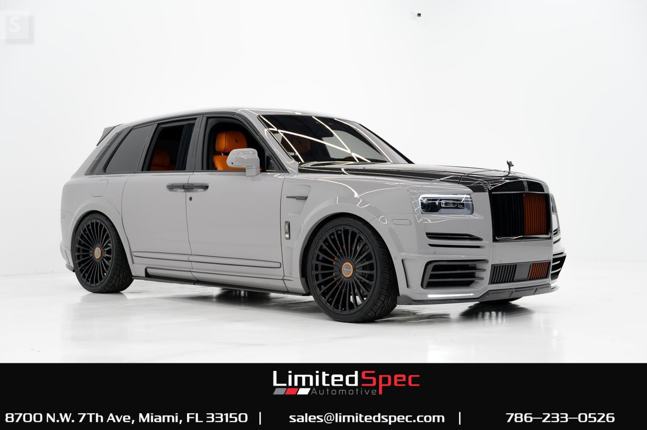 2023 Mansory Cullinan Black Badge