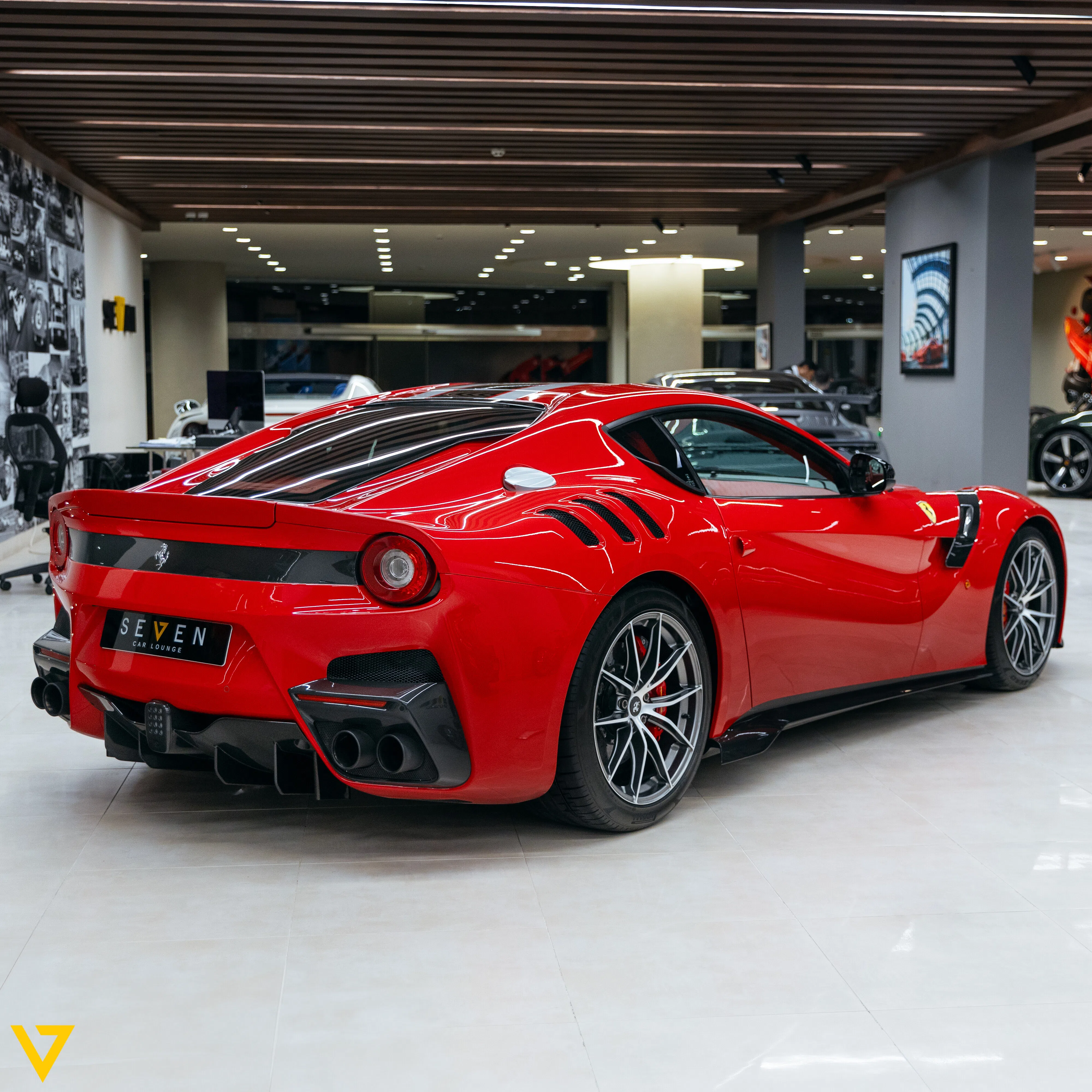 2016 Ferrari F12 TDF for sale, exterior, Rosso Corsa