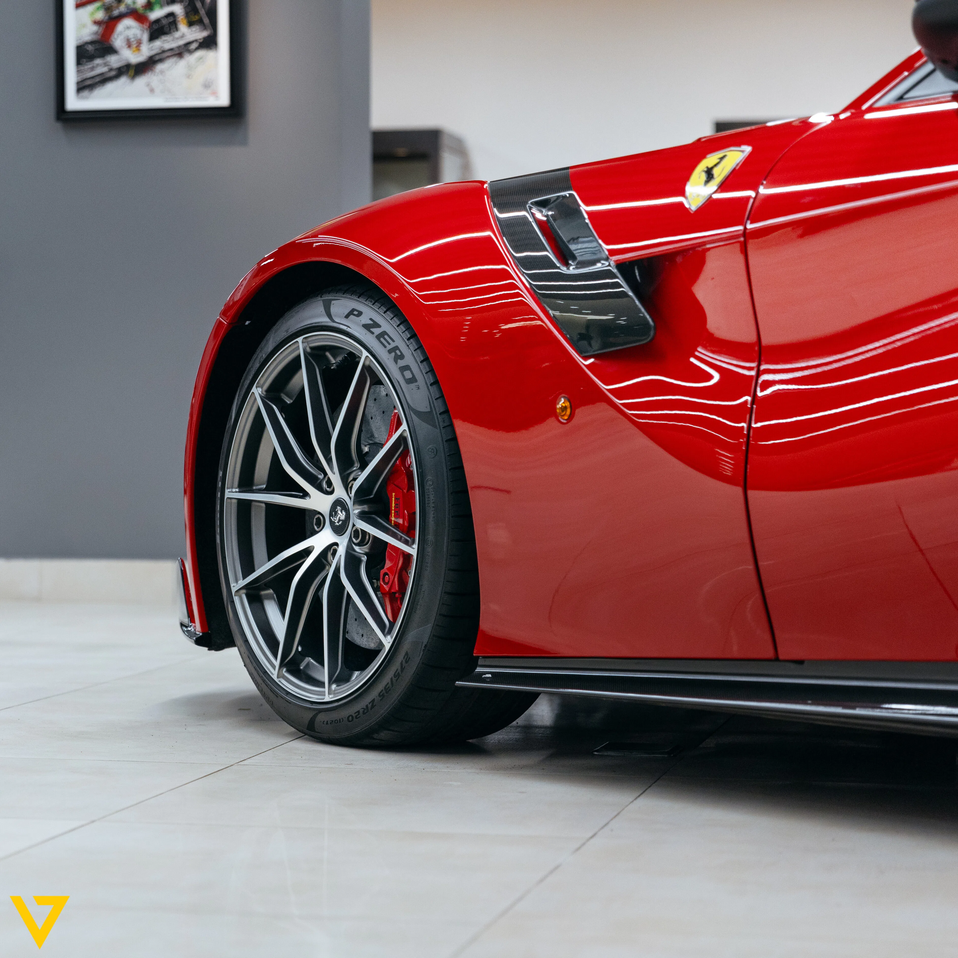 2016 Ferrari F12 TDF for sale, exterior, Rosso Corsa