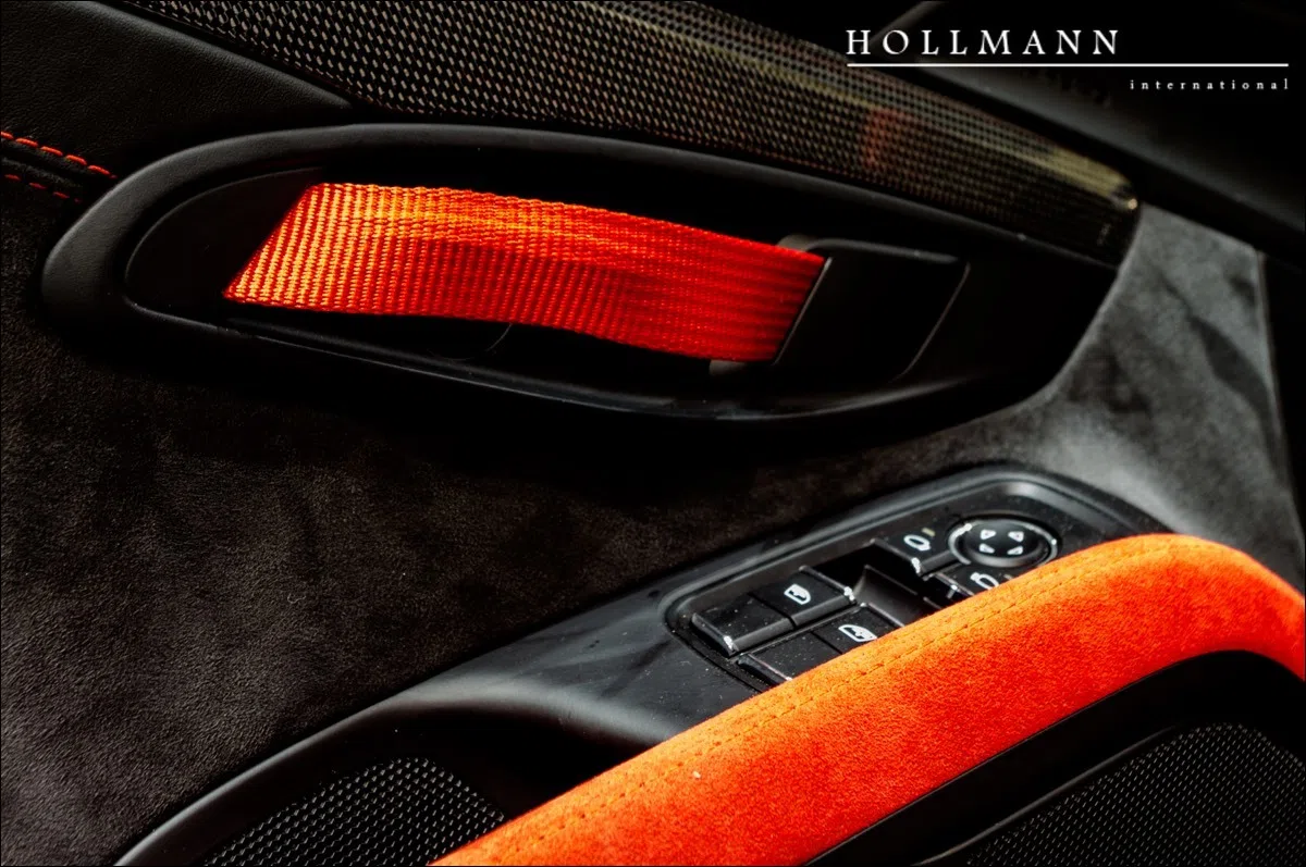 2019 Porsche 911 GT2 RS WEISSACH PACKAGE interior, Leather Black Red