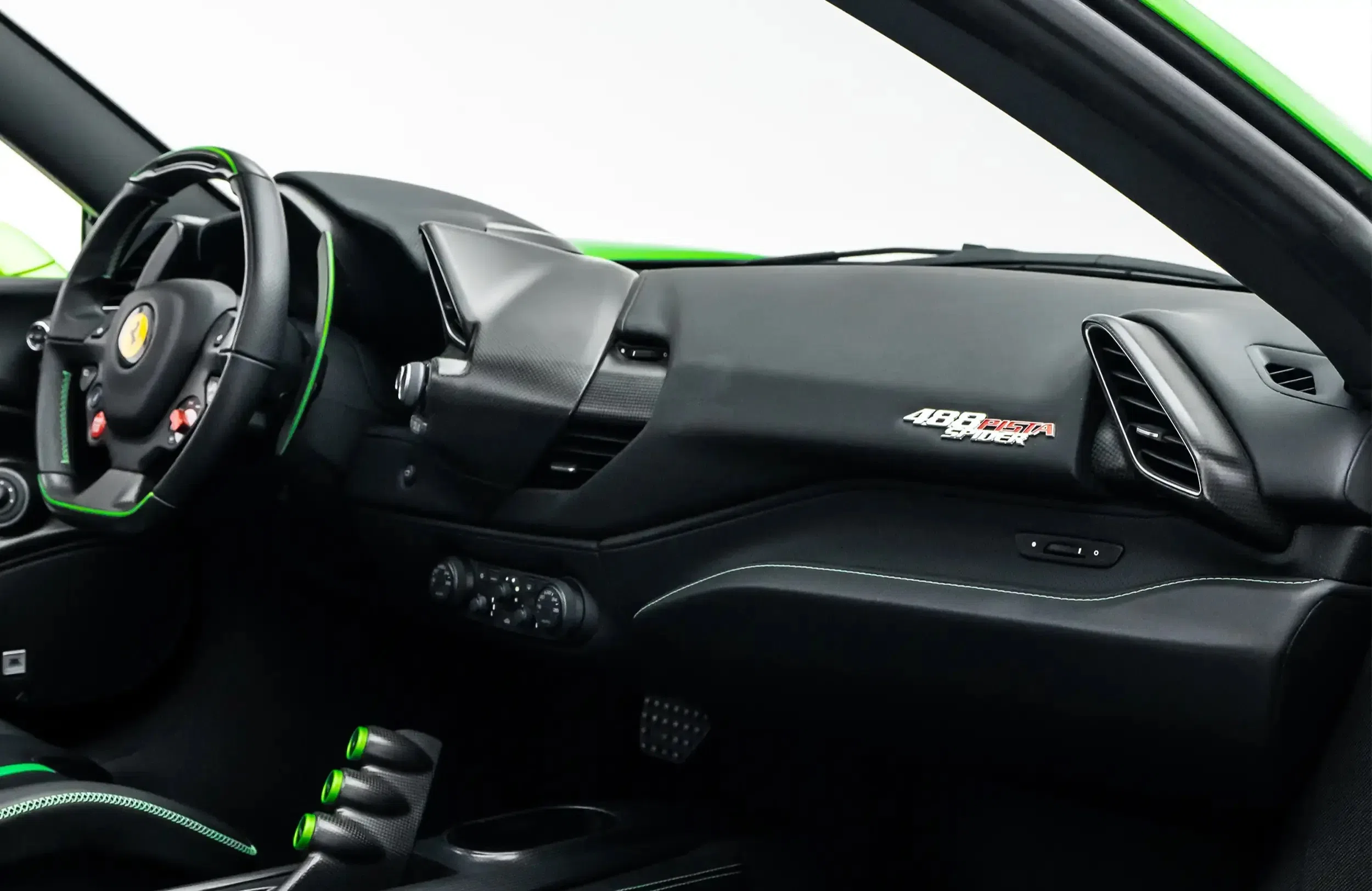 2020 Ferrari 488 Pista Spider Atelier interior