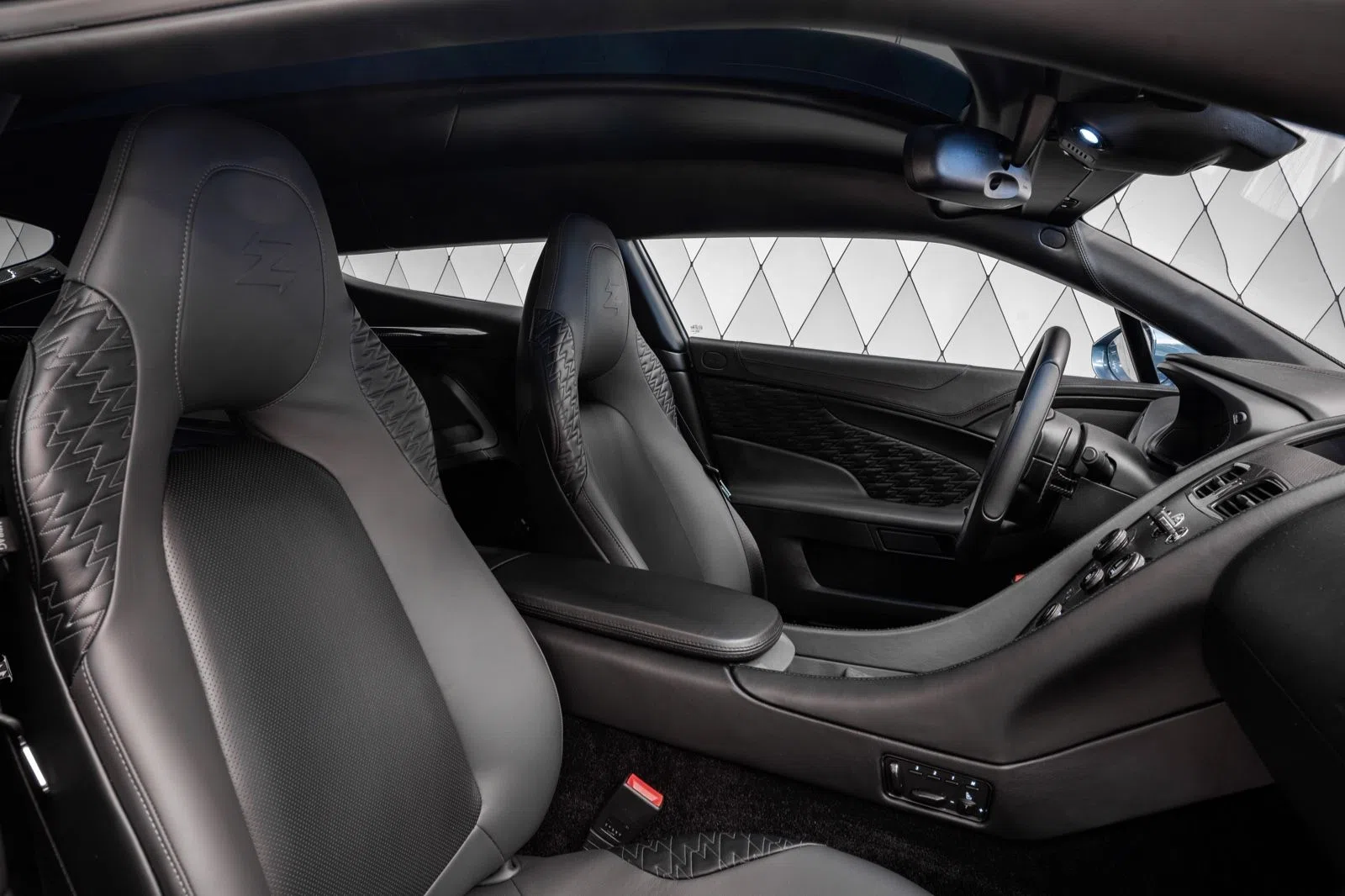 2019 Aston Martin Vanquish Zagato Shooting Brake interior, seats, BLACK