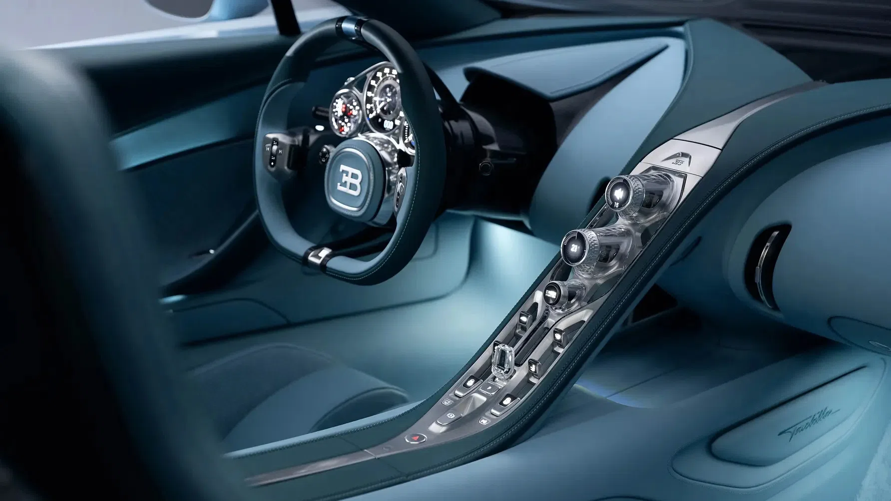Bugatti Tourbillon interior