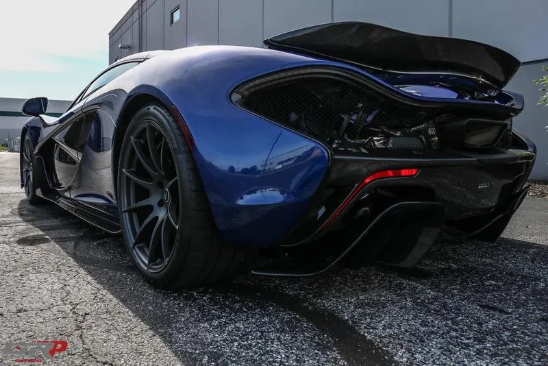 2014 McLaren P1 for sale, exterior, Blue Carbon