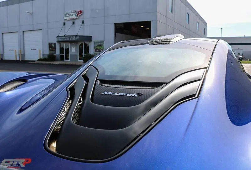 2014 McLaren P1 for sale, exterior, Blue Carbon