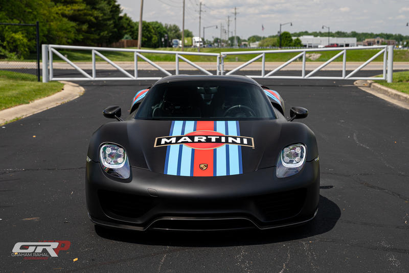 2015 Porsche 918 Spyder Weissach Martini Edition, 3/20