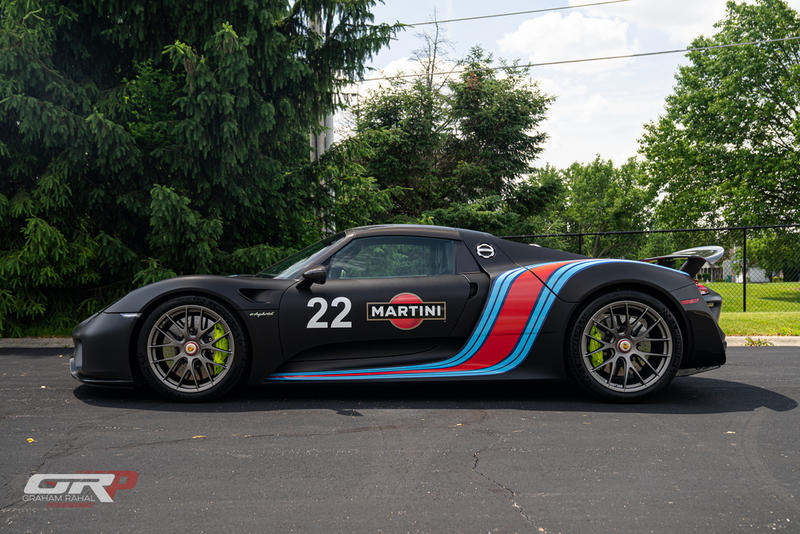 2015 Porsche 918 Spyder Weissach Martini Edition, 4/20