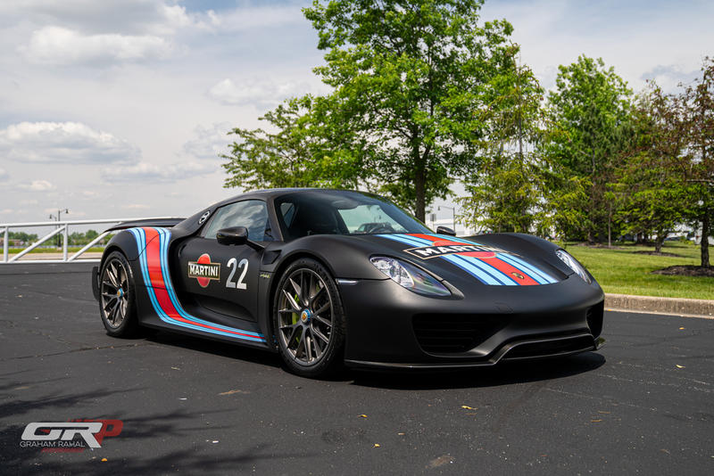2015 Porsche 918 Spyder Weissach Martini Edition, 5/20