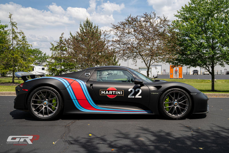 2015 Porsche 918 Spyder Weissach Martini Edition, 6/20