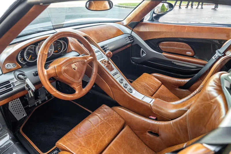 2005 Porsche Carrera GT GRP Recommission interior