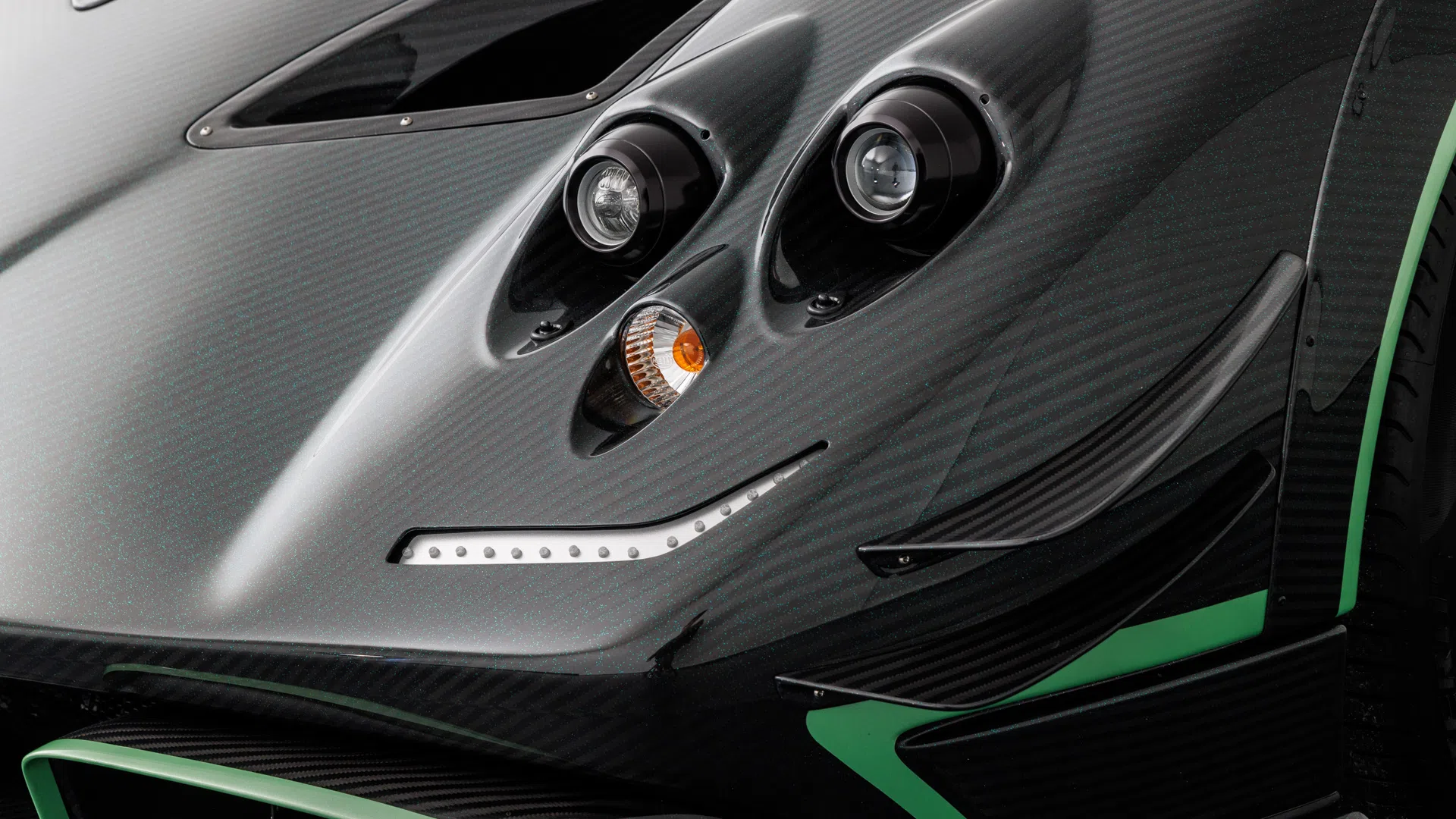 2017 Pagani Zonda 760 Roadster Diamante Verde for sale, exterior, Carbon black with special effect