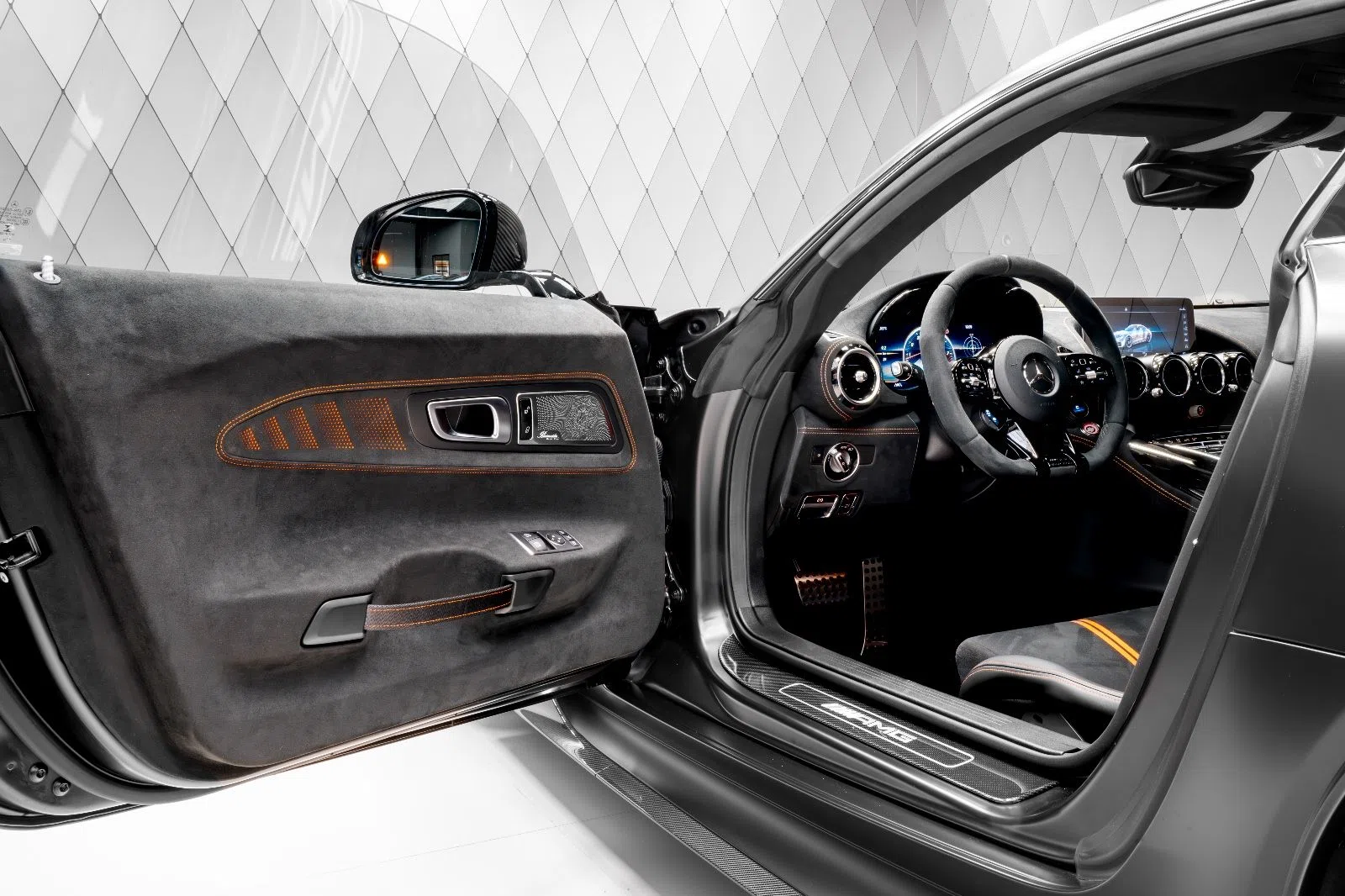 2024 Mercedes-Benz AMG GT Black Series interior, door panel