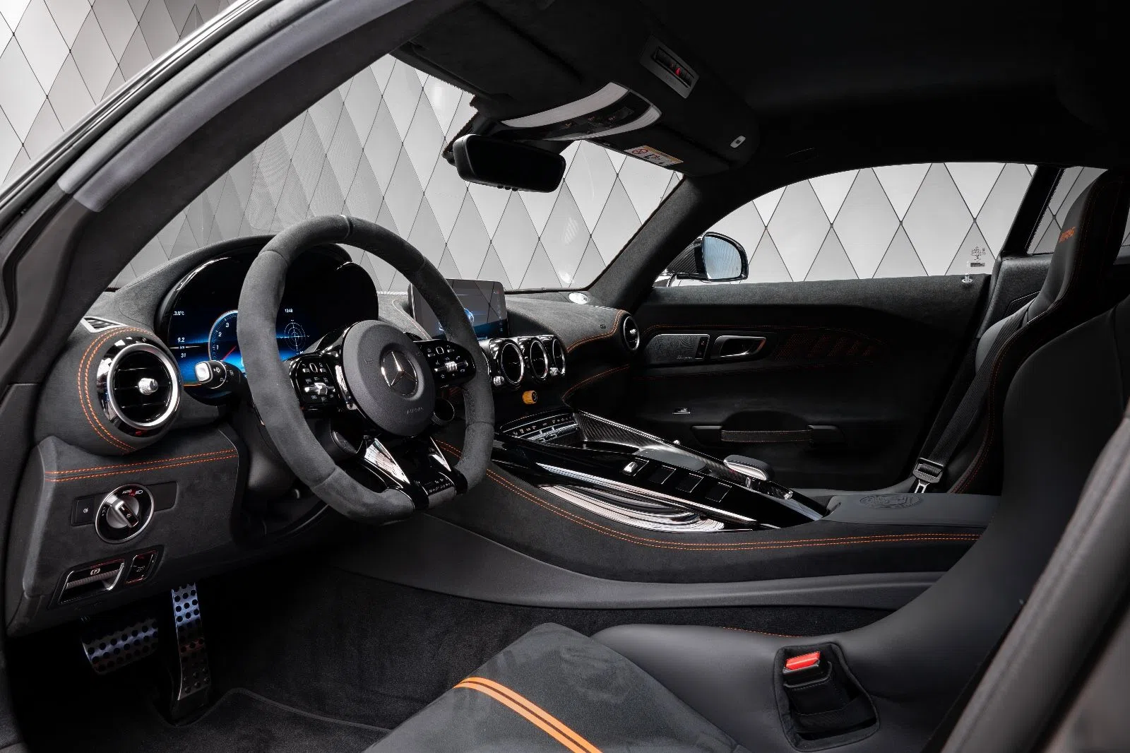 2024 Mercedes-Benz AMG GT Black Series interior, dashboard