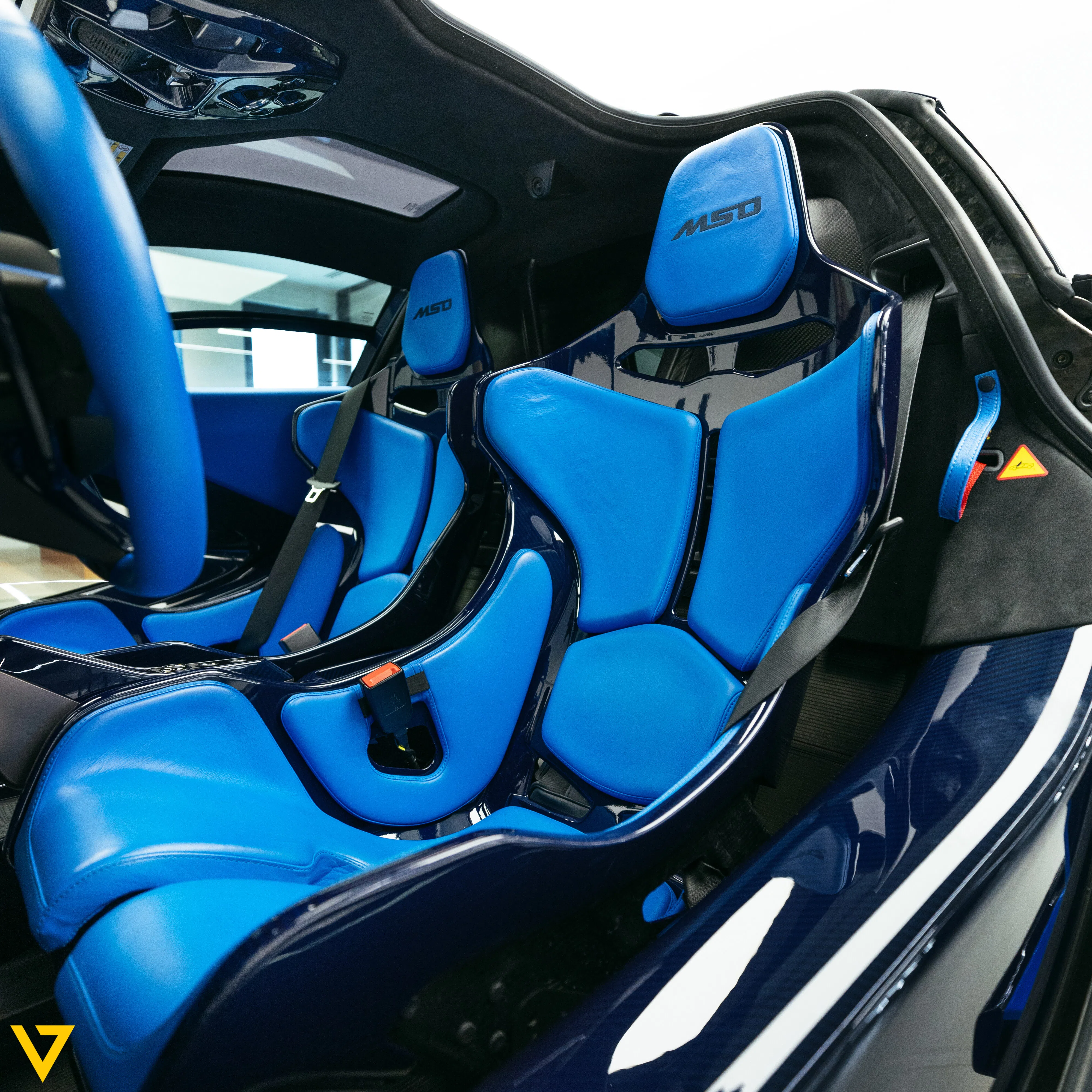 2019 McLaren Senna interior, seats