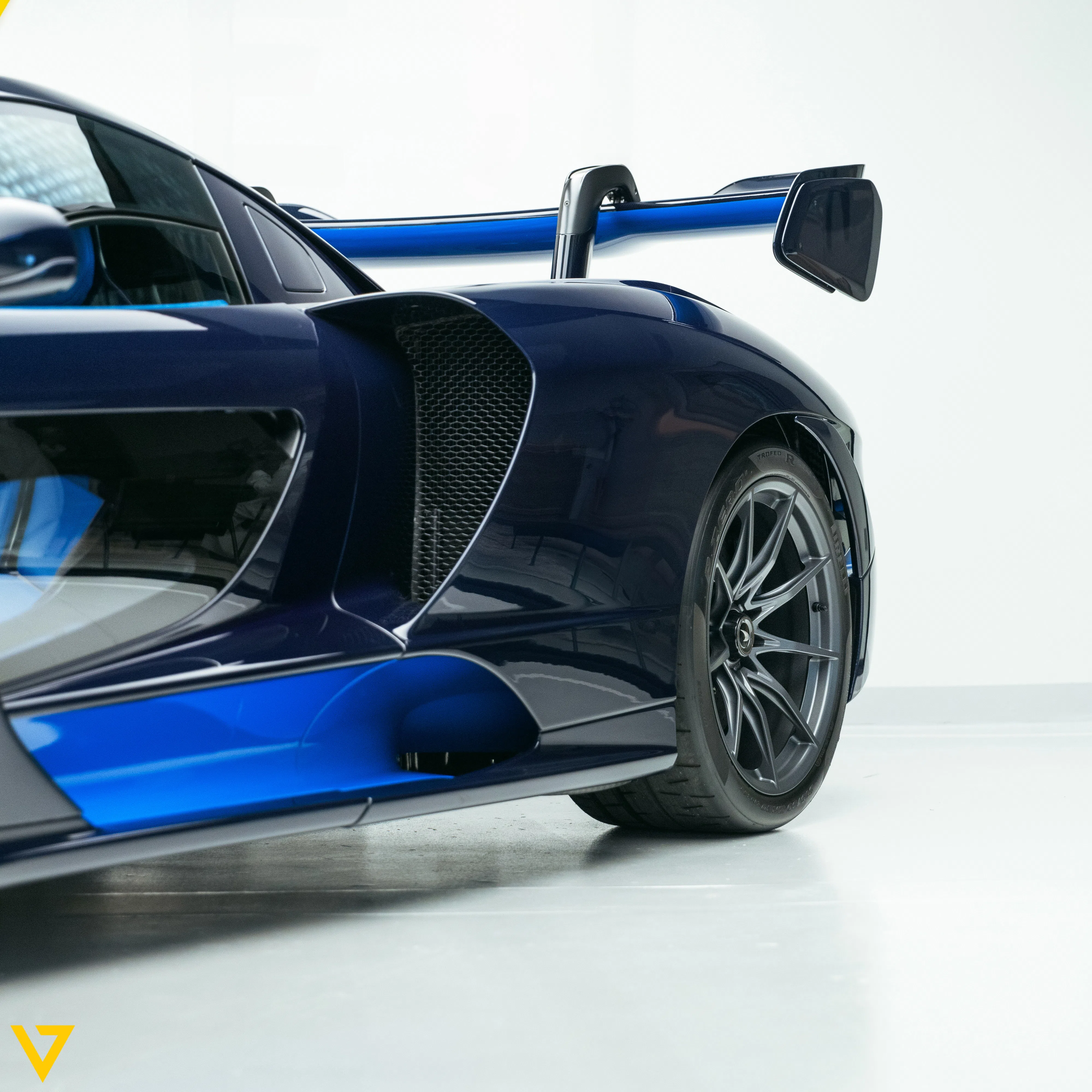 2019 McLaren Senna for sale, exterior, Matt Dark Blue