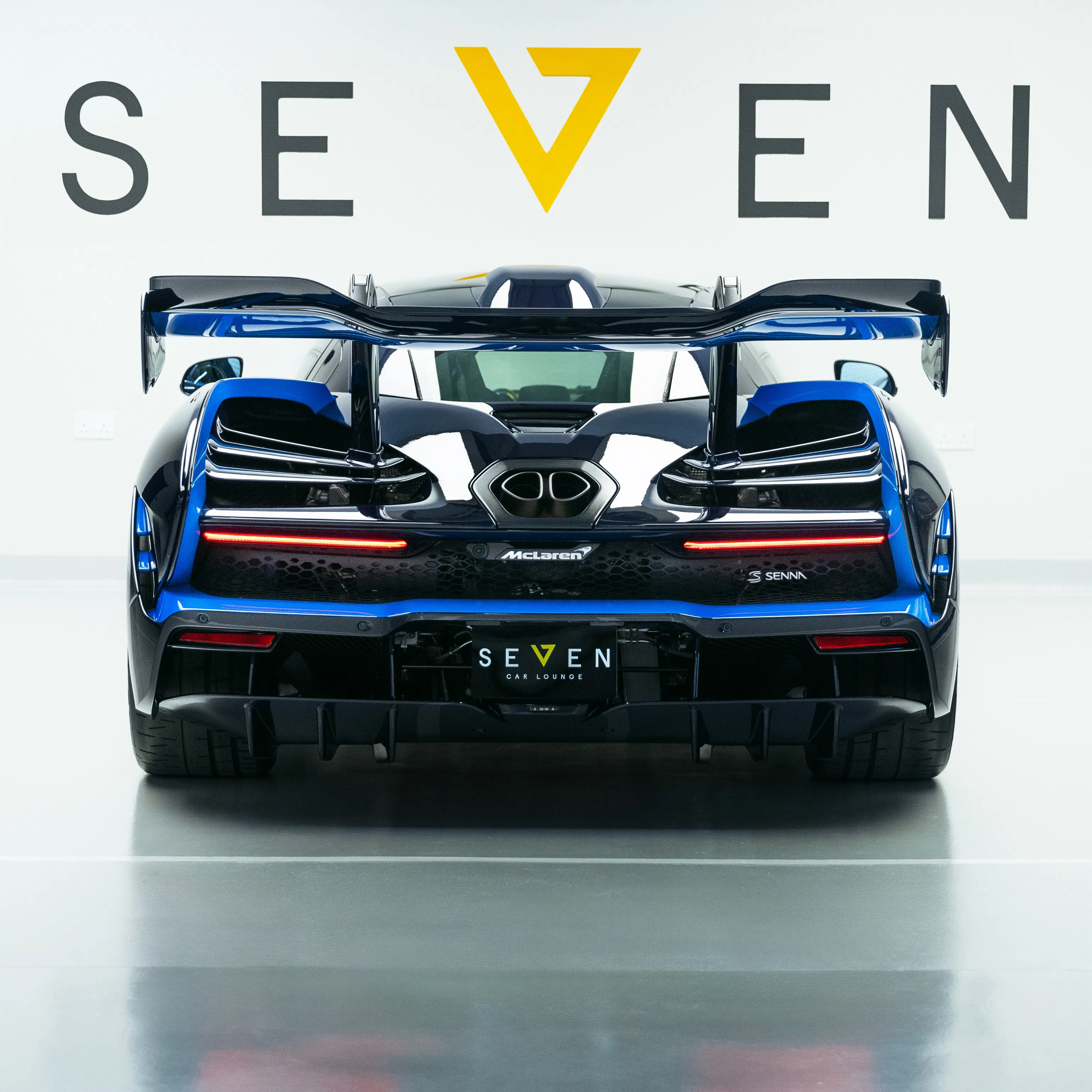 2019 McLaren Senna for sale, exterior, Matt Dark Blue