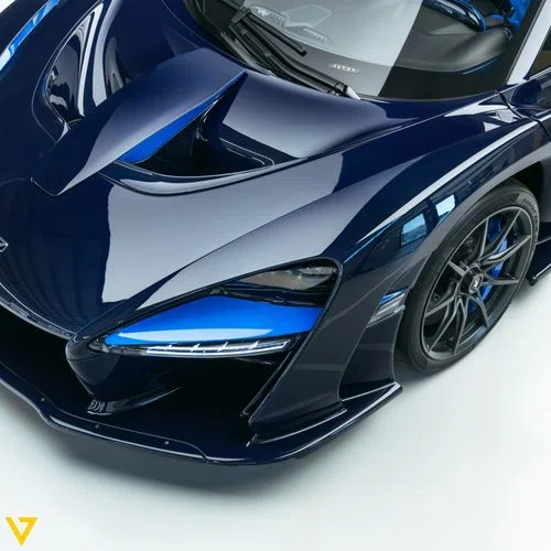 2019 McLaren Senna for sale, exterior, Matt Dark Blue
