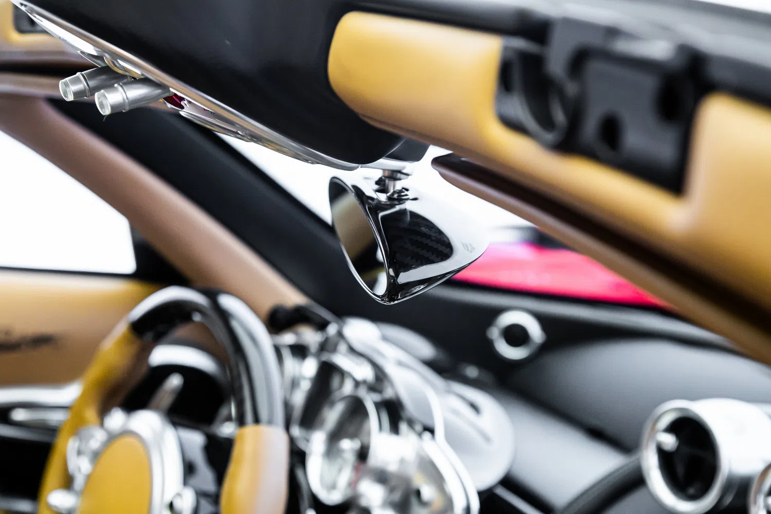 2020 Pagani Huayra Roadster interior, center console