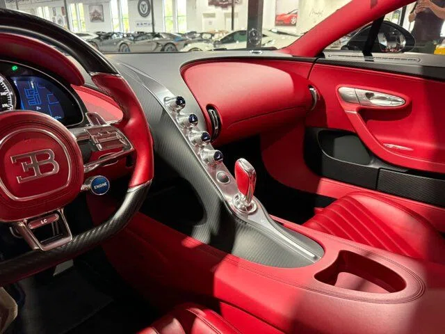 2019 Bugatti Chiron interior
