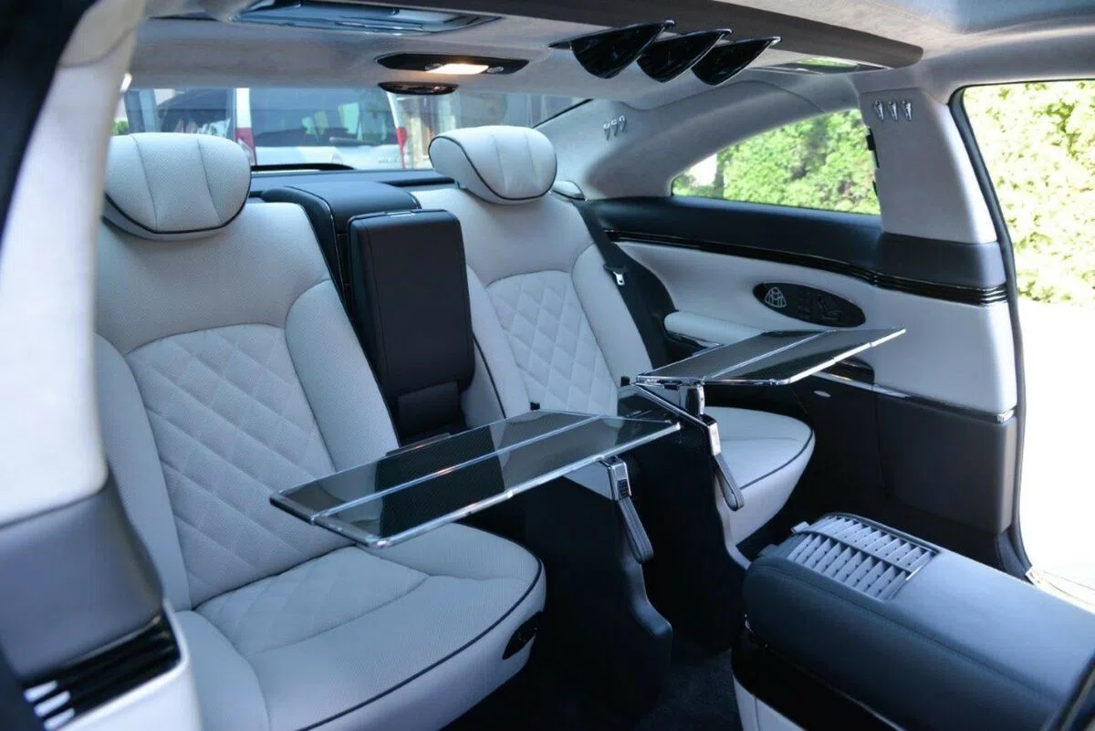2008 Maybach 57 S Xenatec Coupé interior, seats, Grau