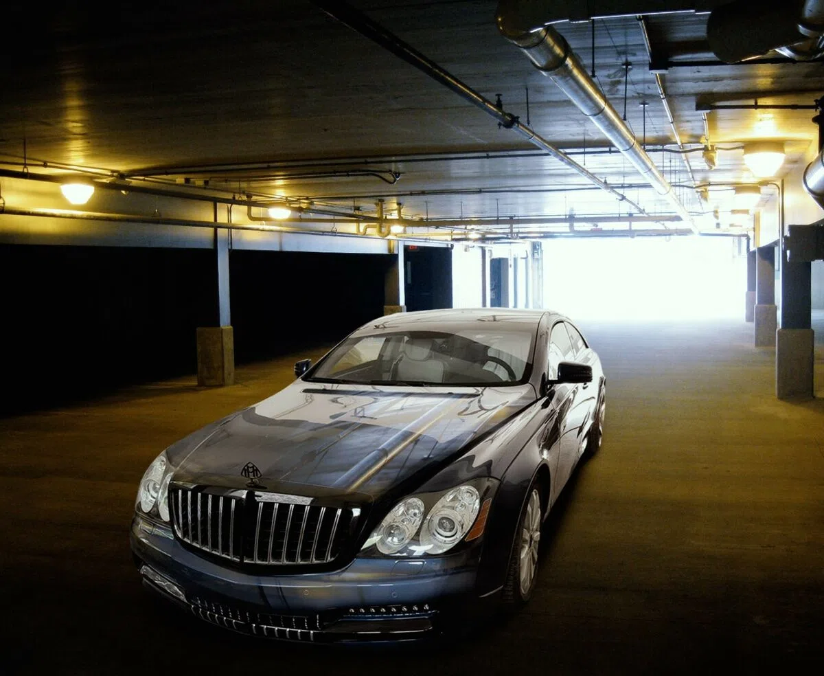 2008 Maybach 57 S Xenatec Coupé for sale, exterior, Blau Metallic