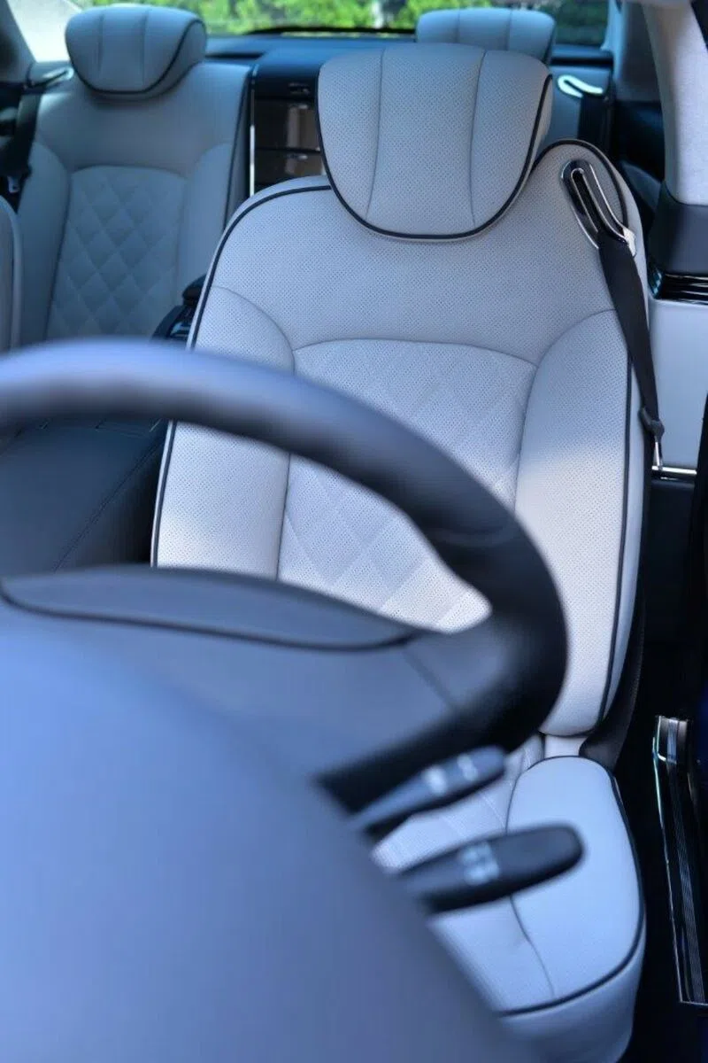 2008 Maybach 57 S Xenatec Coupé interior, seats, Grau