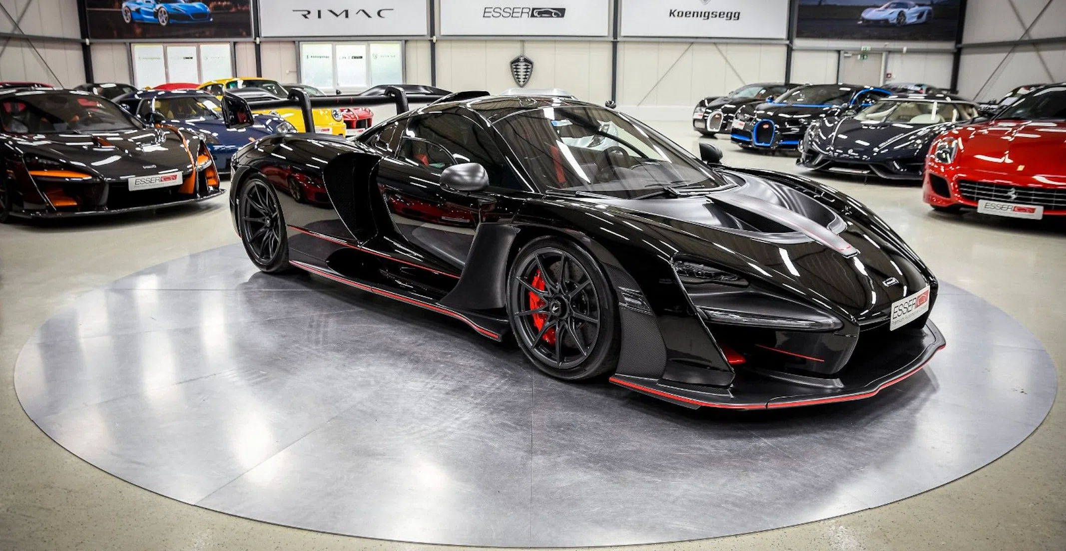 2019 McLaren Senna for sale, exterior, Black