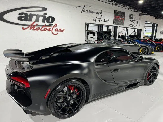 2019 Bugatti Chiron for sale, exterior, Black