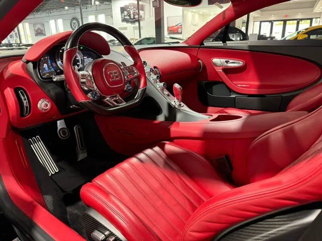 2019 Bugatti Chiron interior