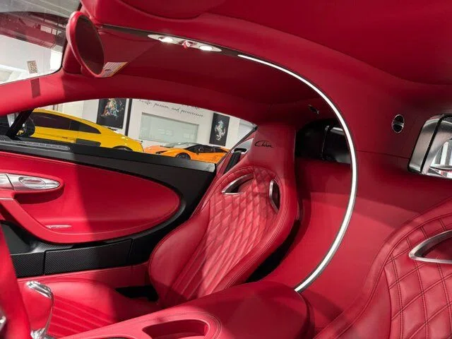 2019 Bugatti Chiron interior