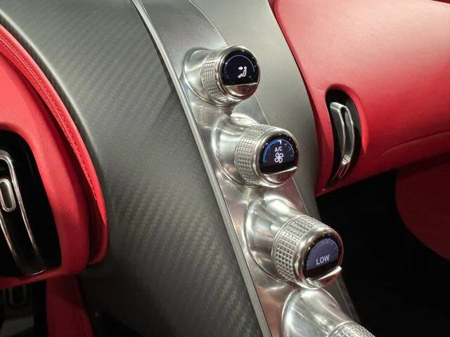 2019 Bugatti Chiron interior, center console