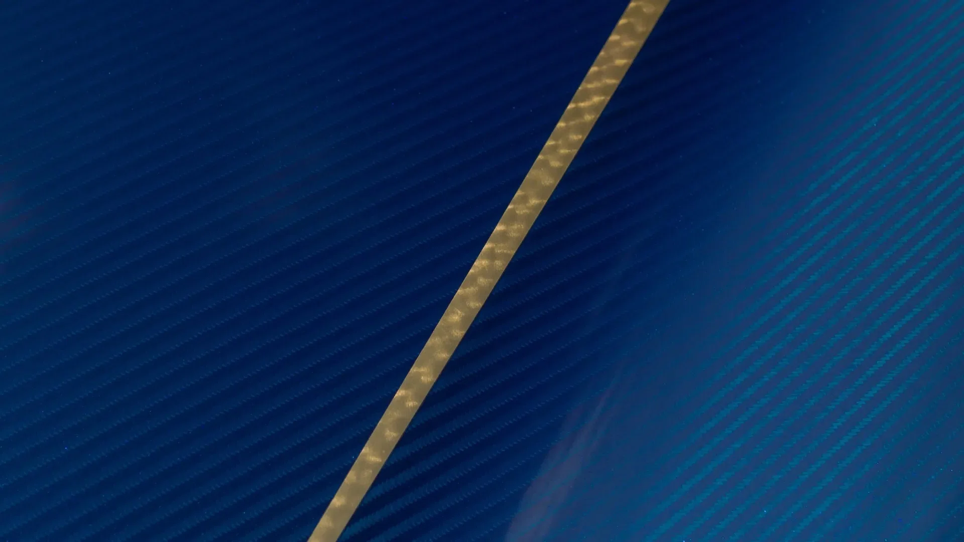 2020 Koenigsegg Regera for sale, exterior, Blue Tinted Carbon with Gold Stripes