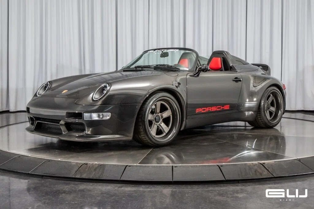 1995 Porsche 911 Remastered by Gunther Werks for sale, exterior, Exposed Carbon Fiber