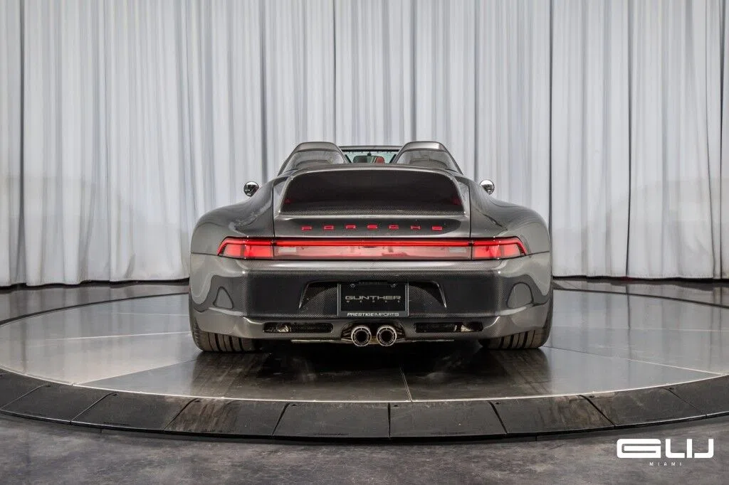 1995 Porsche 911 Remastered by Gunther Werks for sale, exterior, Exposed Carbon Fiber