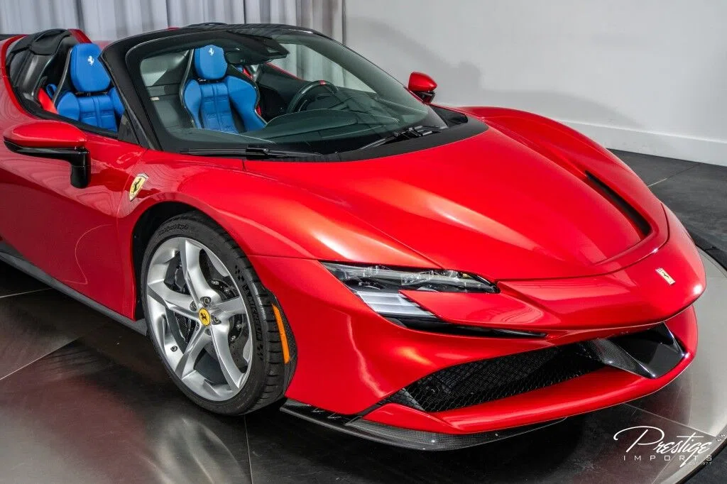2023 Ferrari SF90 Spider Atelier Assetto Fiorano for sale, exterior, Rosso Magma