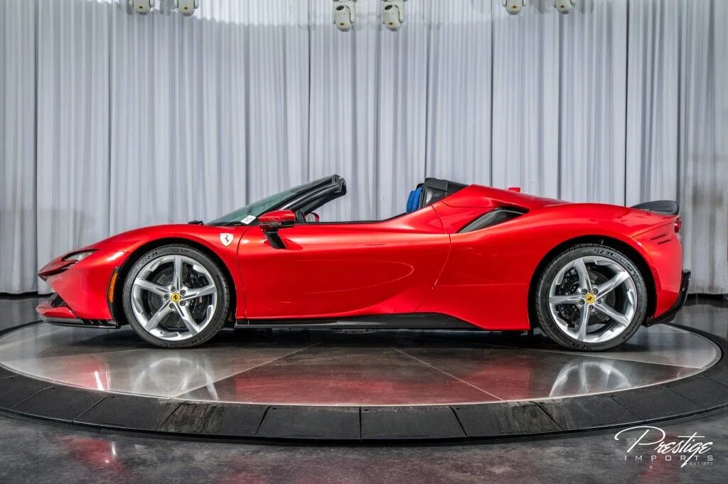 2023 Ferrari SF90 Spider Atelier Assetto Fiorano for sale, exterior, Rosso Magma