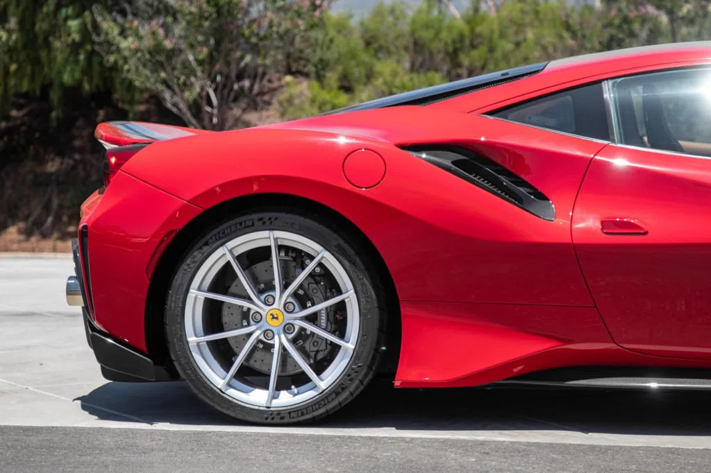 2019 Ferrari 488 Pista, exterior, Red